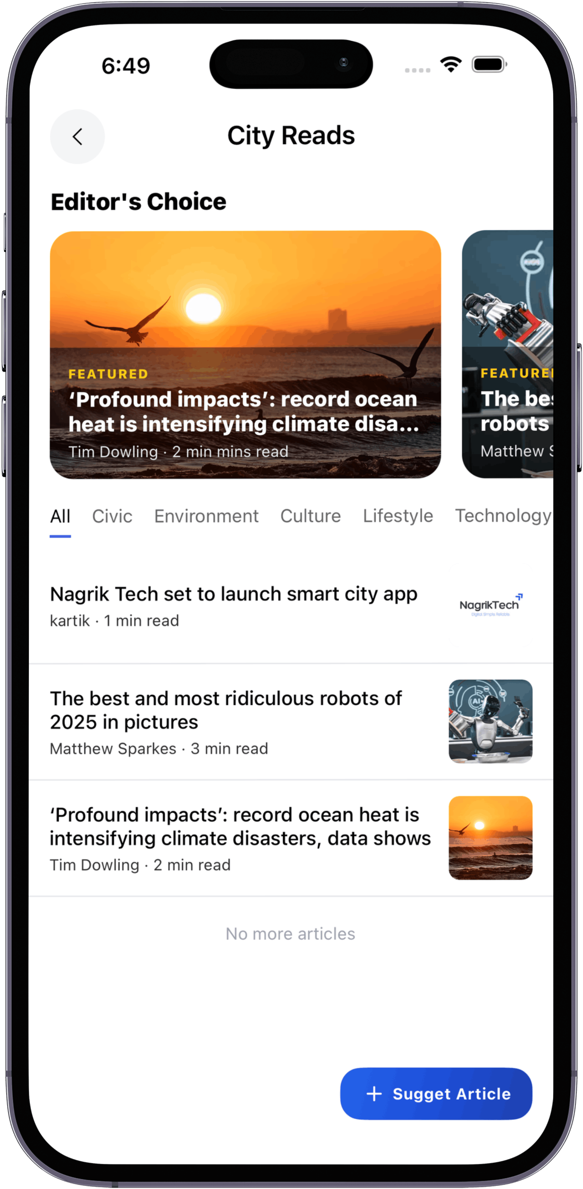 Stay Updated with City News